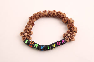 Personalized Earth Tone Beaded Bracelets