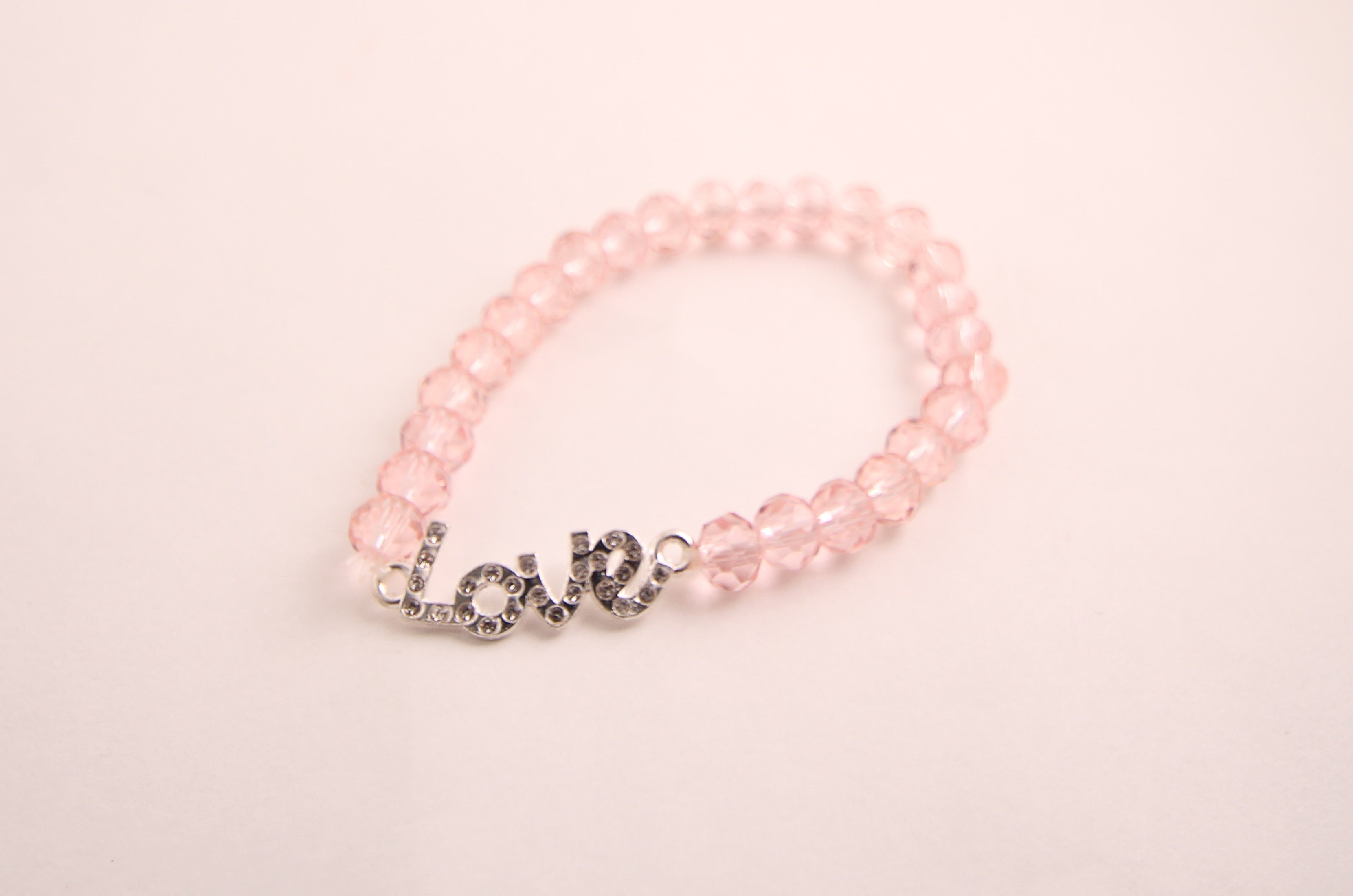 Beaded Love Charm Bracelets